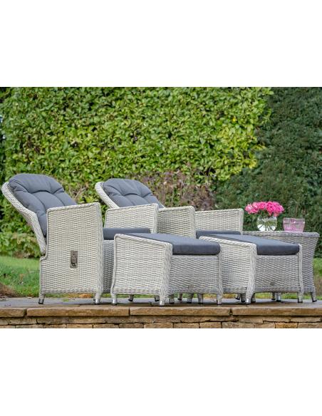 Bramblecrest Monterey Dove Grey Recliner Set