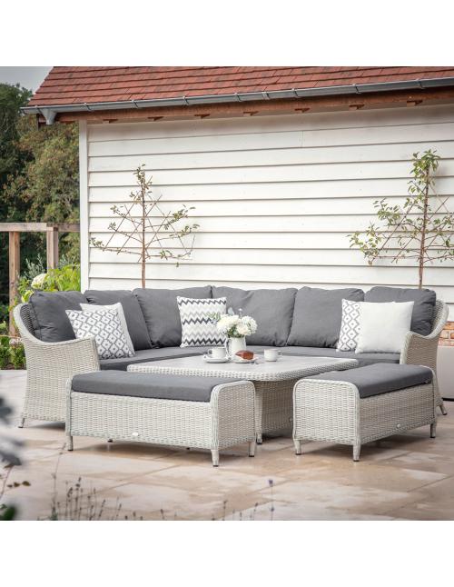 Bramblecrest Monterey Dove Grey Casual Dining...