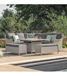 Bramblecrest Monterey Dove Grey Casual Dining Set with...