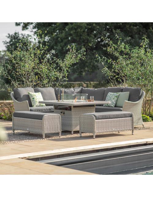 Bramblecrest Monterey Dove Grey Casual Dining...