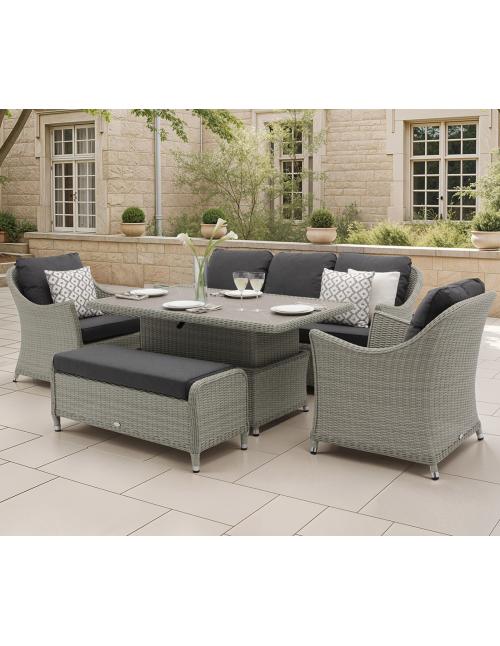Bramblecrest Monterey Dove Grey 3 Seater Sofa...