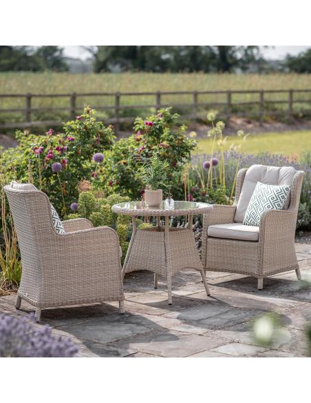 Bramblecrest Chedworth Sandstone 2 Seater Dining Set