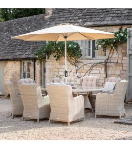 Bramblecrest Chedworth Sandstone 8 Seater Elliptical...