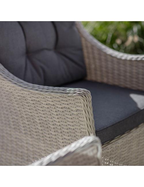 Bramblecrest Monterey Dove Grey 6 Seater Dining...