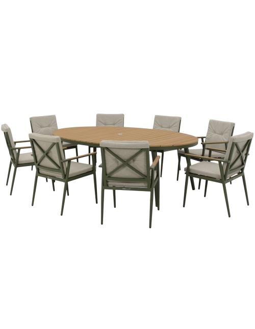 Bramblecrest RHS Wisley 8 Seater Elliptical...