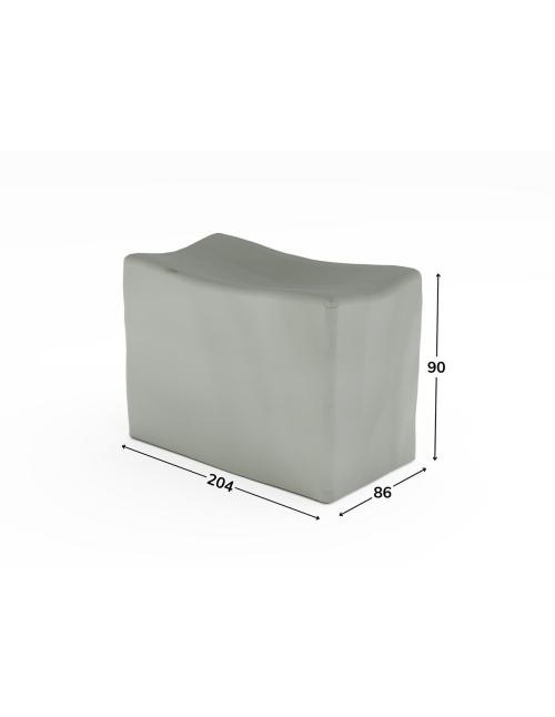 Bramblecrest 80cm Round Bistro Table Set Cover...