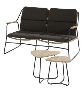 4 Seasons Outdoor Scandic 2 seater living bench & Axel...
