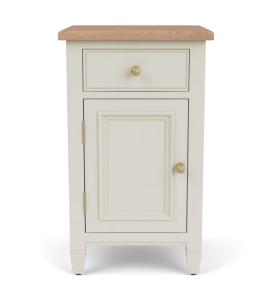 Neptune Chichester Closed Bedside Cabinet - Left Handed
