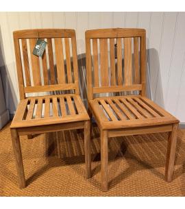 Barlow Tyrie (SET OF 2) Chesapeake Side Chair (Showroom...