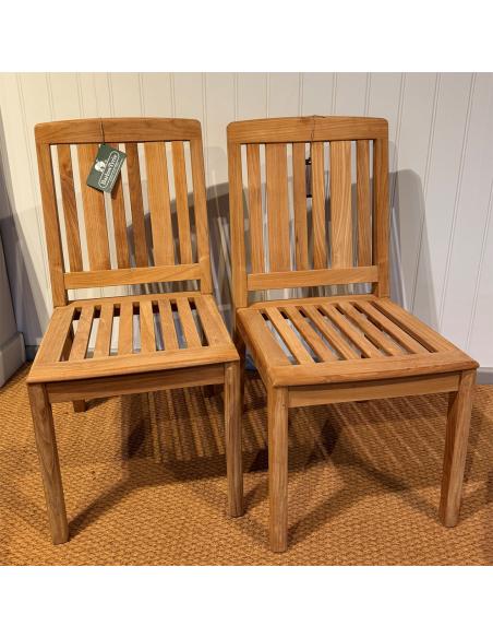Barlow Tyrie (SET OF 2) Chesapeake Side Chair (Showroom Models)