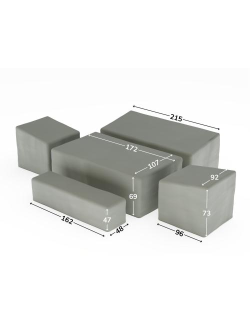 Bramblecrest Fairford 3 Seat Sofa Set Covers CVF3H