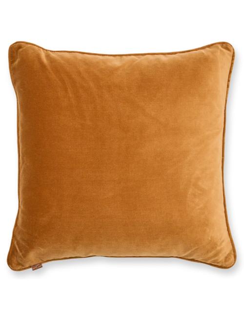 Neptune Florence Scatter Cushion, Cotton Velvet - Mustard