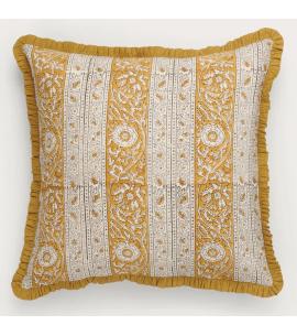 Neptune Mae Printed Scatter Cushion, Mustard