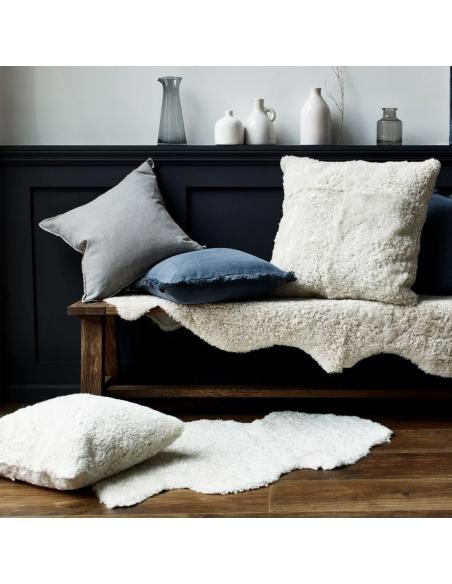 Neptune Tussock Sheepskin Cushion - 45x45
