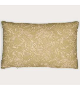 Neptune Grace Bolster Cushion, Odette Printed Linen – Quince