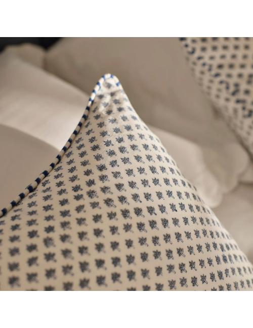 Neptune Eve Square Printed Scatter Cushion, Navy