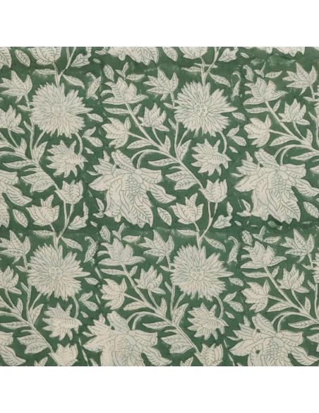Neptune Dora Printed Bolster Cushion, Green