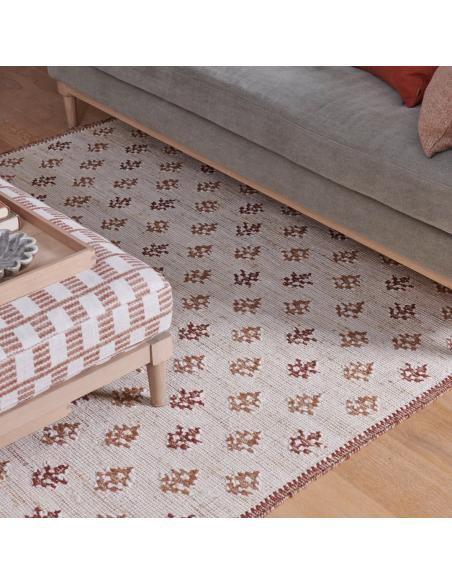 Neptune Rona Rug, Burnt Sienna