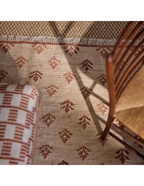 Neptune Rona Rug, Burnt Sienna