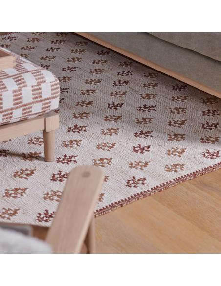 Neptune Rona Rug, Burnt Sienna