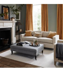 Neptune Tolsey Plaid Rug, Off White