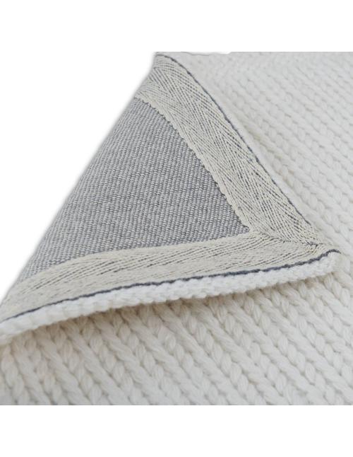 Neptune Tolsey Plaid Rug, Off White