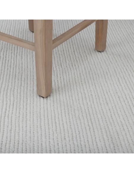 Neptune Tolsey Plaid Rug, Off White