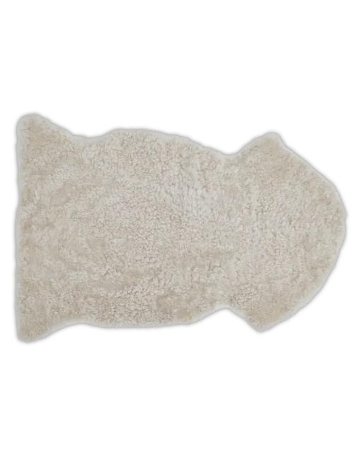 Neptune Tussock Sheepskin Single Rug - Pearl