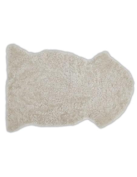 Neptune Tussock Sheepskin Single Rug - Pearl