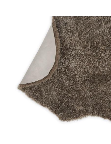 Neptune Tussock Sheepskin Single Rug - Brown