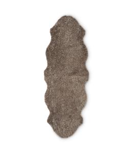 Neptune Tussock Sheepskin Double Rug - Brown