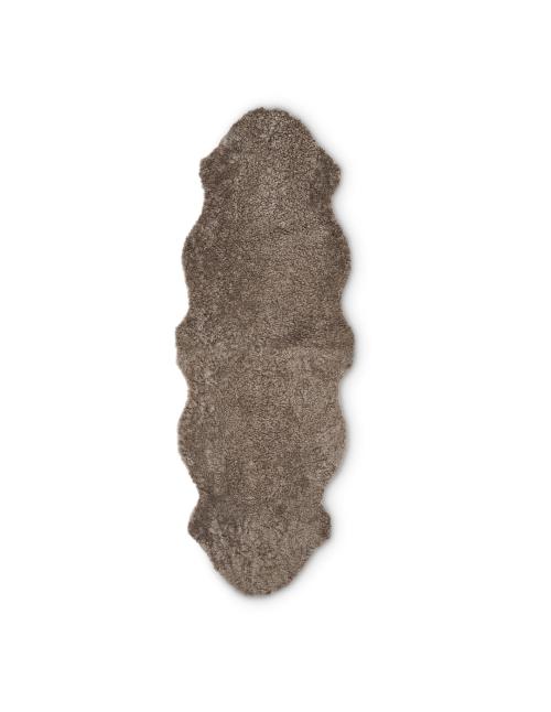Neptune Tussock Sheepskin Double Rug - Brown