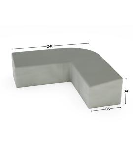 Bramblecrest Curved Corner Sofa Cover FCM3P01H