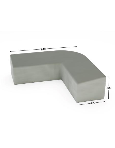 Bramblecrest Curved Corner Sofa Cover FCM3P01H