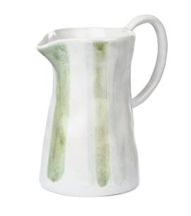 Neptune Hollywell Jug, Green Stripe
