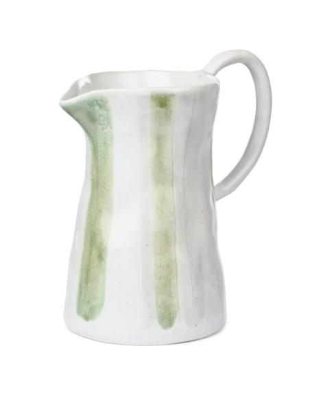 Neptune Hollywell Jug, Green Stripe