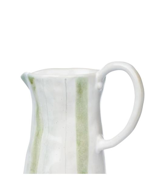 Neptune Hollywell Jug, Green Stripe
