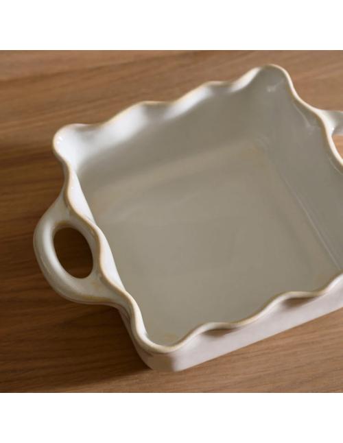 Neptune Bramley Stoneware Baking Dish, White -...