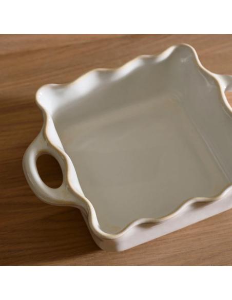 Neptune Bramley Stoneware Baking Dish, White - Small