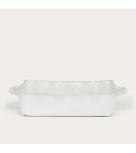 Neptune Bramley Stoneware Baking Dish, White - Large