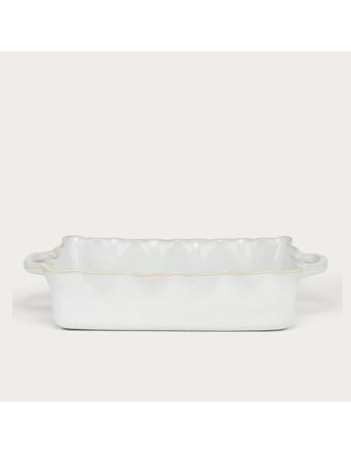 Neptune Bramley Stoneware Baking Dish, White -...