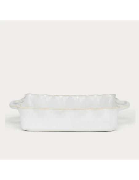 Neptune Bramley Stoneware Baking Dish, White - Large
