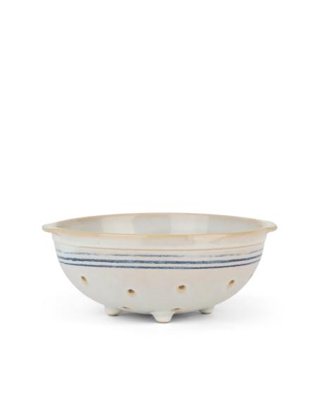 Neptune Melbury Blue Ceramic Colander