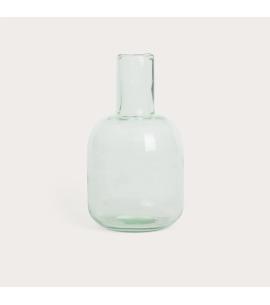 Neptune Primrose Green Glass Carafe