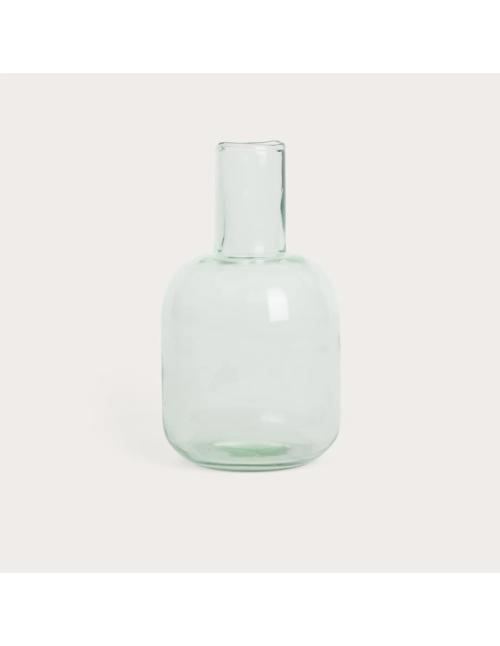 Neptune Primrose Green Glass Carafe