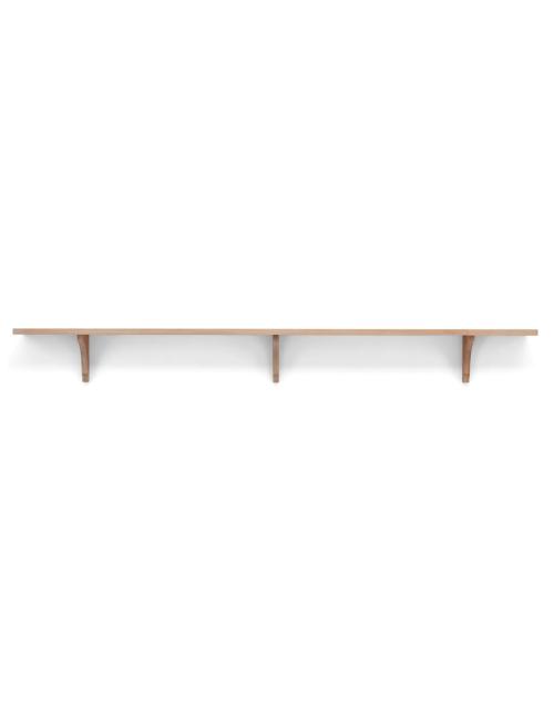 Neptune Suffolk Shelf, Seasoned Oak - 240cm