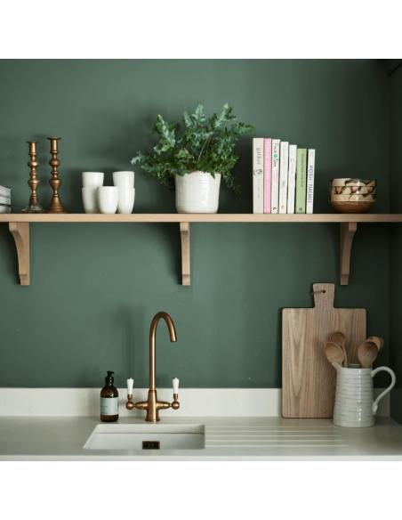 Neptune Suffolk Shelf, Seasoned Oak - 240cm