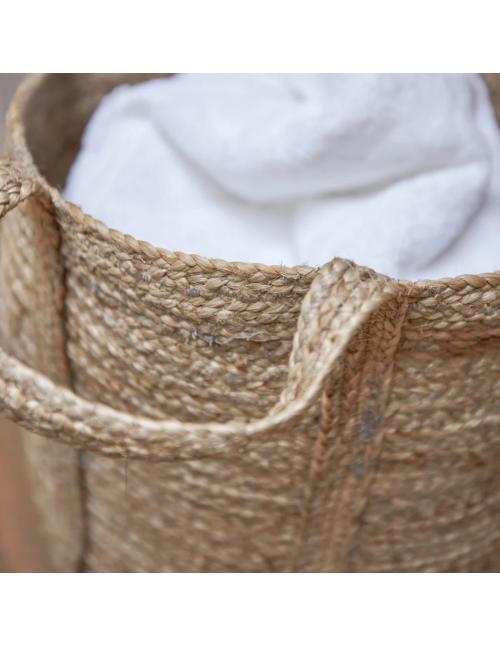Neptune Arbroath Jute Laundry Basket