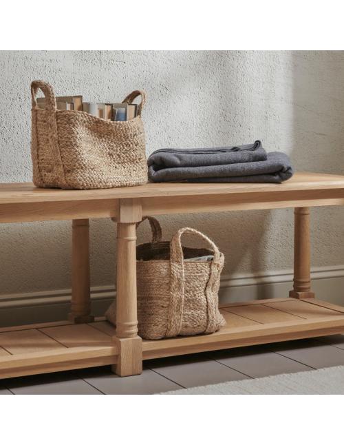 Neptune Arbroath Jute Basket