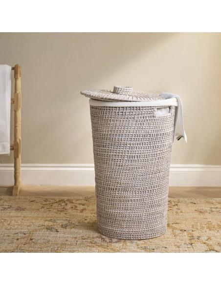 Neptune Tiverton Rattan Laundry Basket